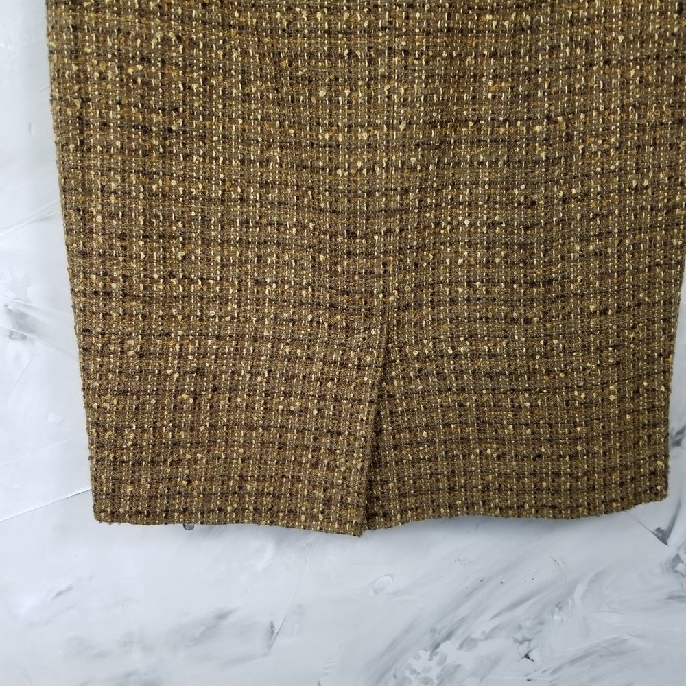 JONES NEW YORK Golden Brown Pencil Skirt - Picture 3 of 7